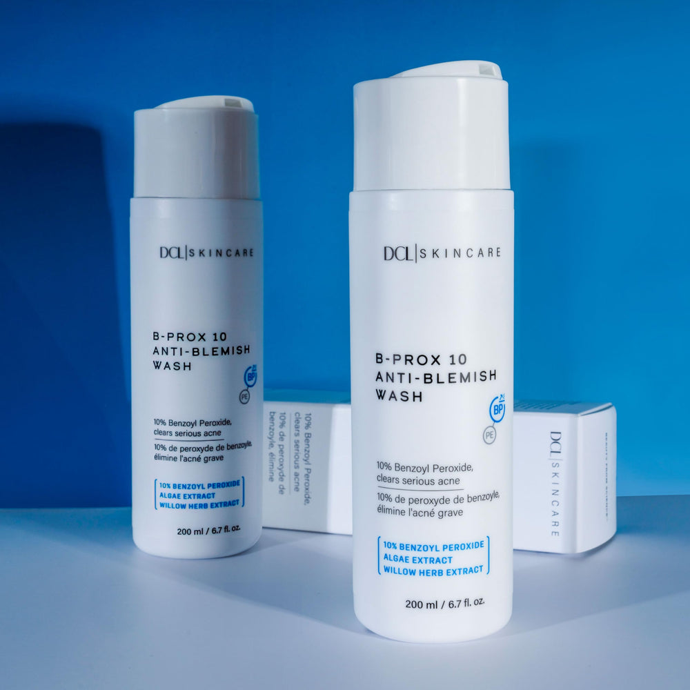 DCL B Prox Acne Cleanser ready for daily use application.