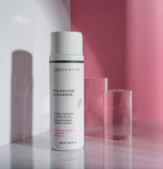 Creamy lather on the hand from DCL Balancing Cleanser.