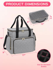 DD DEVILLI organizer featuring durable water resistant fabric and leak-proof design.