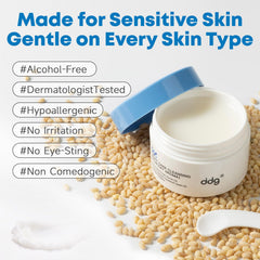 ddg Cleansing Balm eye makeup removal gracefully dissolves waterproof makeup without irritation.