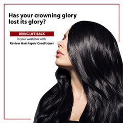 De Fabulous Reviver Hair Repair Shampoo lather foam showing rich cleansing for refreshed strands