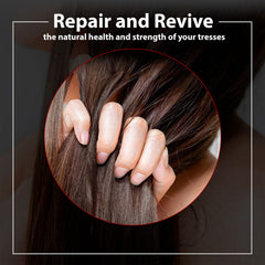 De Fabulous Reviver Hair Repair Shampoo scalp massage demonstrates gentle cleansing for porous hair