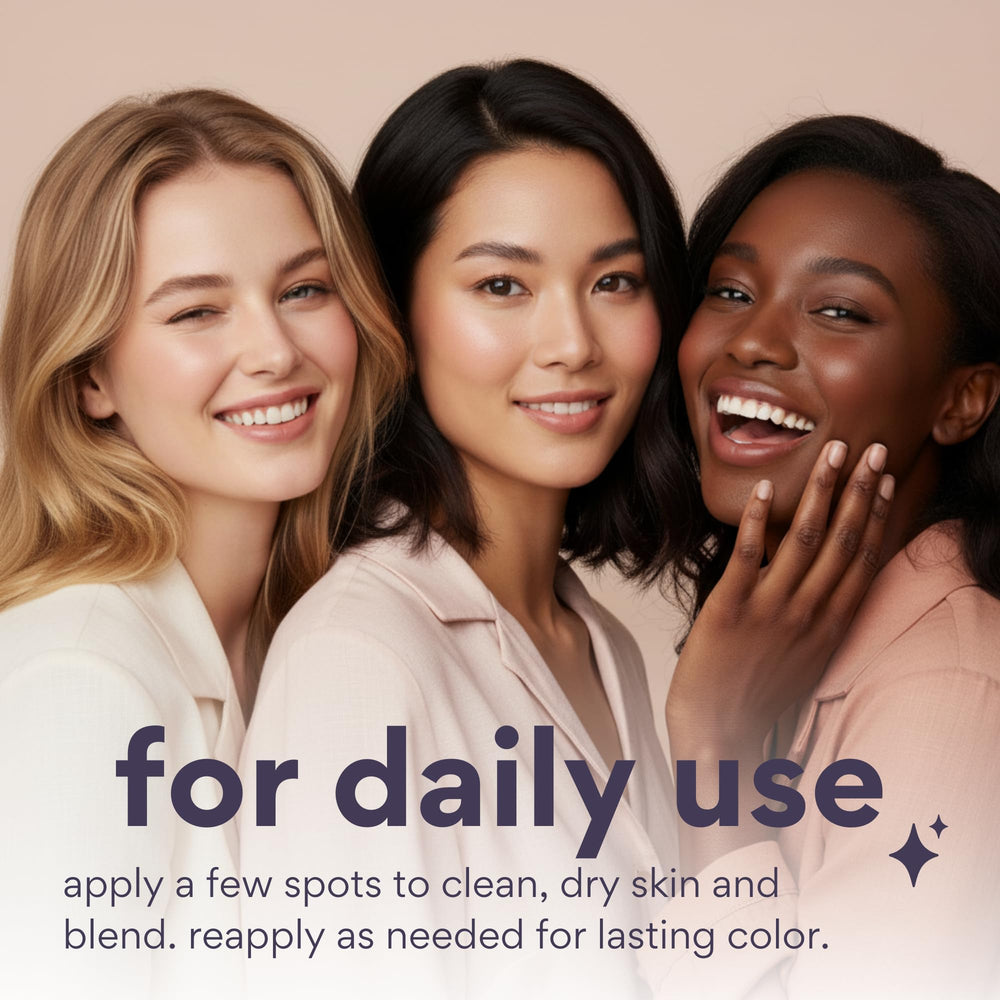 Dearcloud Gentle Crush Serum Blush on cheek glow for daily radiance