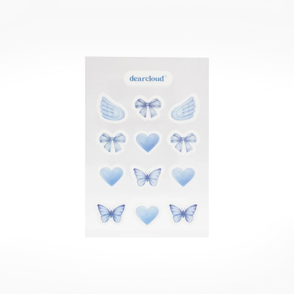Dearcloud patches with heart design provide daily protection and subtle redness reduction.