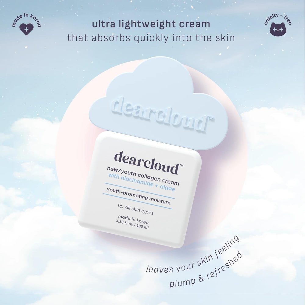 Dearcloud Niacinamide-infused formula promotes even tone and minimized pores