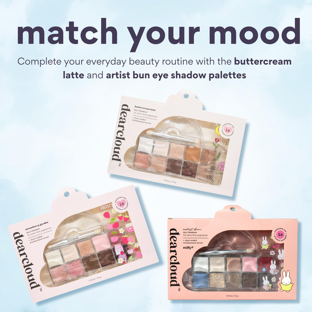 dearcloud Sky Shadow soft blend formula delivering smooth, easy application