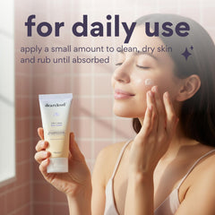 Lifestyle vanity featuring Vita-C Aqua with other skincare products.