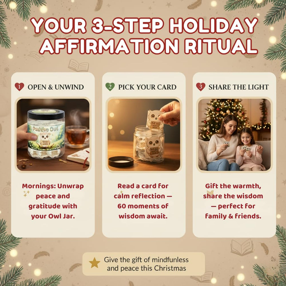 DEARMINE Daily positivity draw supports a mindful morning routine.