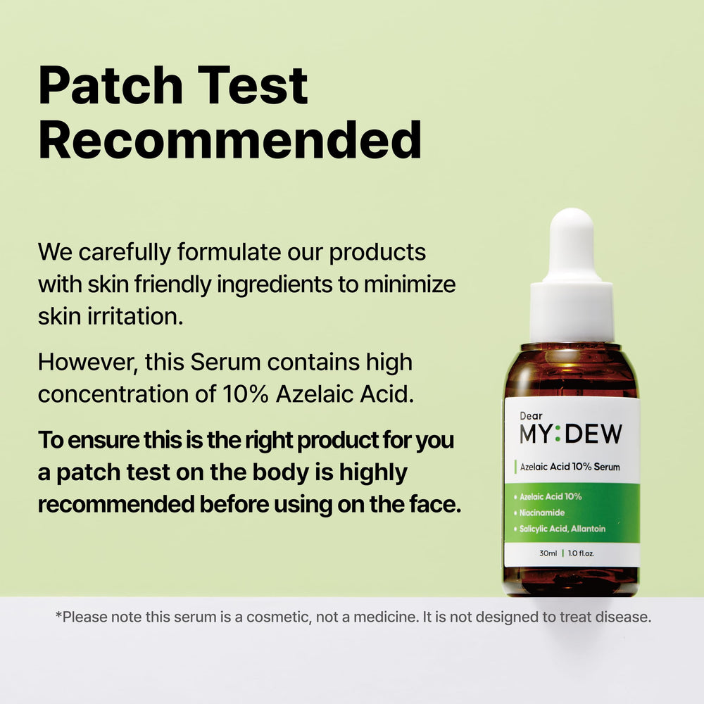 Fast-absorbing DearMYDEW serum leaves a non-greasy finish.