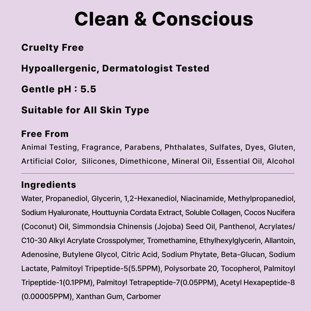 DearMYDEW serum sample ready for daily skincare routine