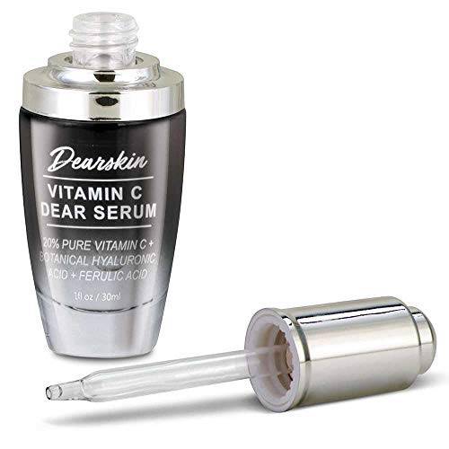 Dearskin Serum and Cream Set packaging scene for easy routine