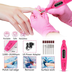 Deciniee UV LED nail lamp enables quick curing for salon-quality finishes.