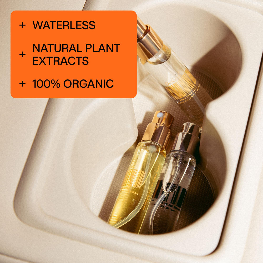 DedCool essential oils approach; clean, natural ingredients.