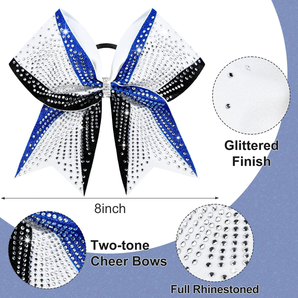 Elastic band on DEEKA bows ensures secure fit during routines
