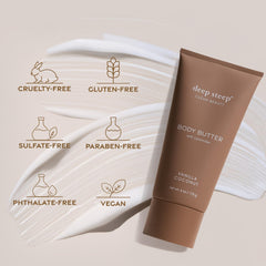 Vegan, clean beauty Deep Steep Body Butter product image.