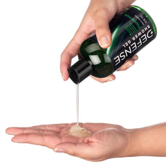 Defense Soap Peppermint Tea Tree Body Wash after-workout routine helps control odor