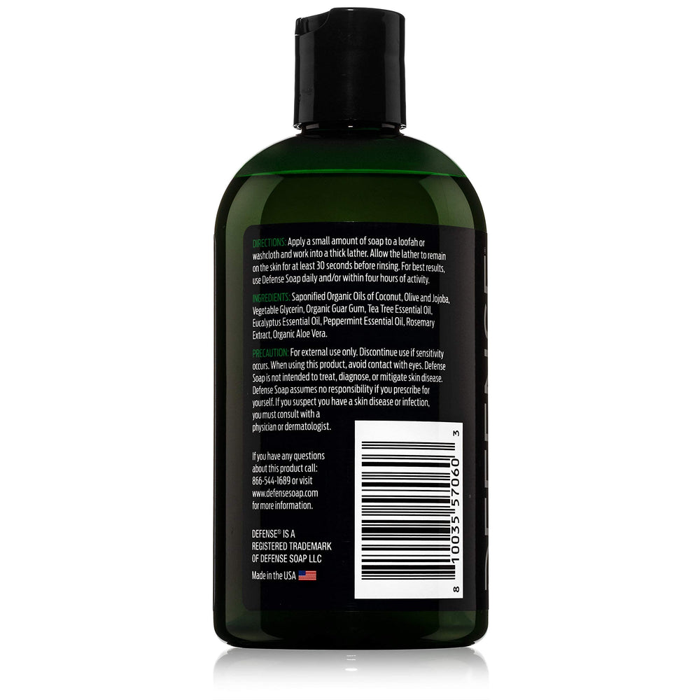 Defense Soap Peppermint Tea Tree Body Wash 2-pack offers steady supply