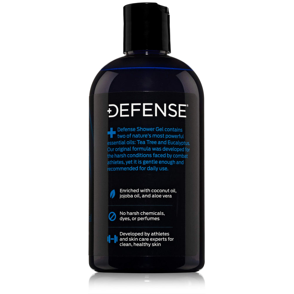 Defense Soap Tea Tree Body Wash moisturizing base for skin comfort after training