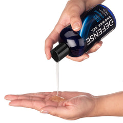 Defense Soap Tea Tree Body Wash packaging shown for home and gym use