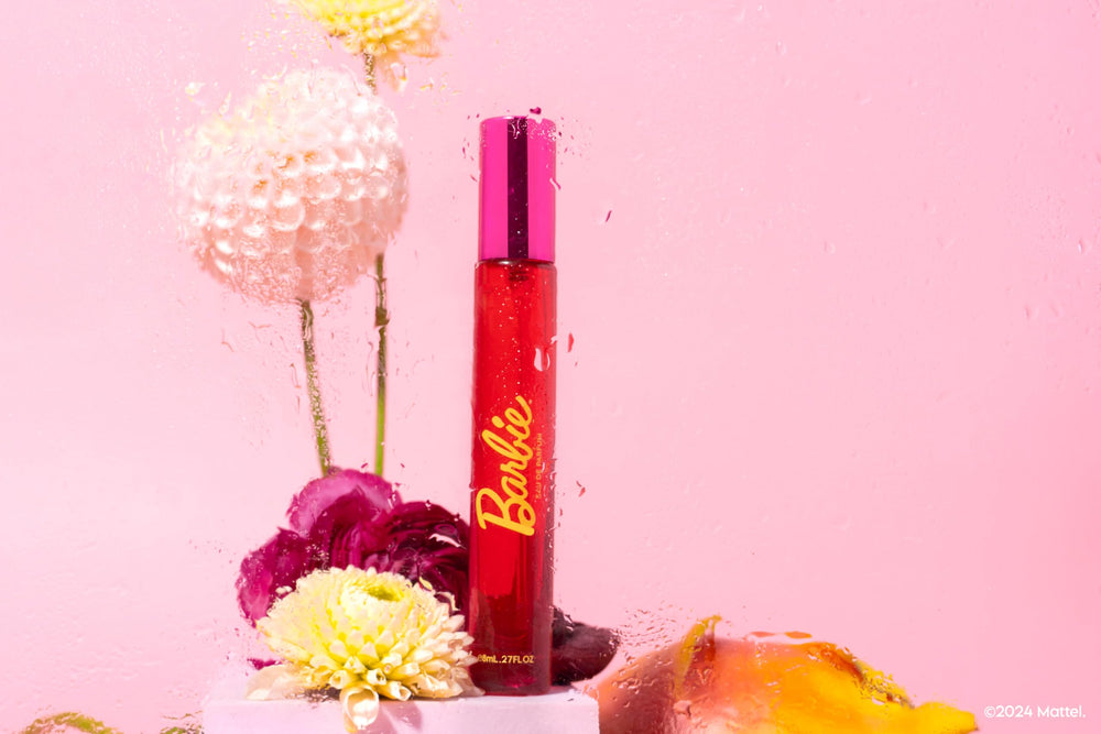 DefineMe Barbie fragrance mini bottle serves gifting and sampling opportunities.