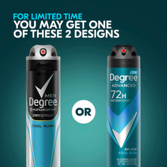 Degree Men Cool Rush pack of 3-count for daily use