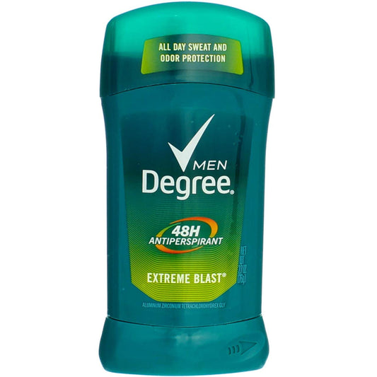 Degree Men Extreme Blast stick application for quick, dry freshness.