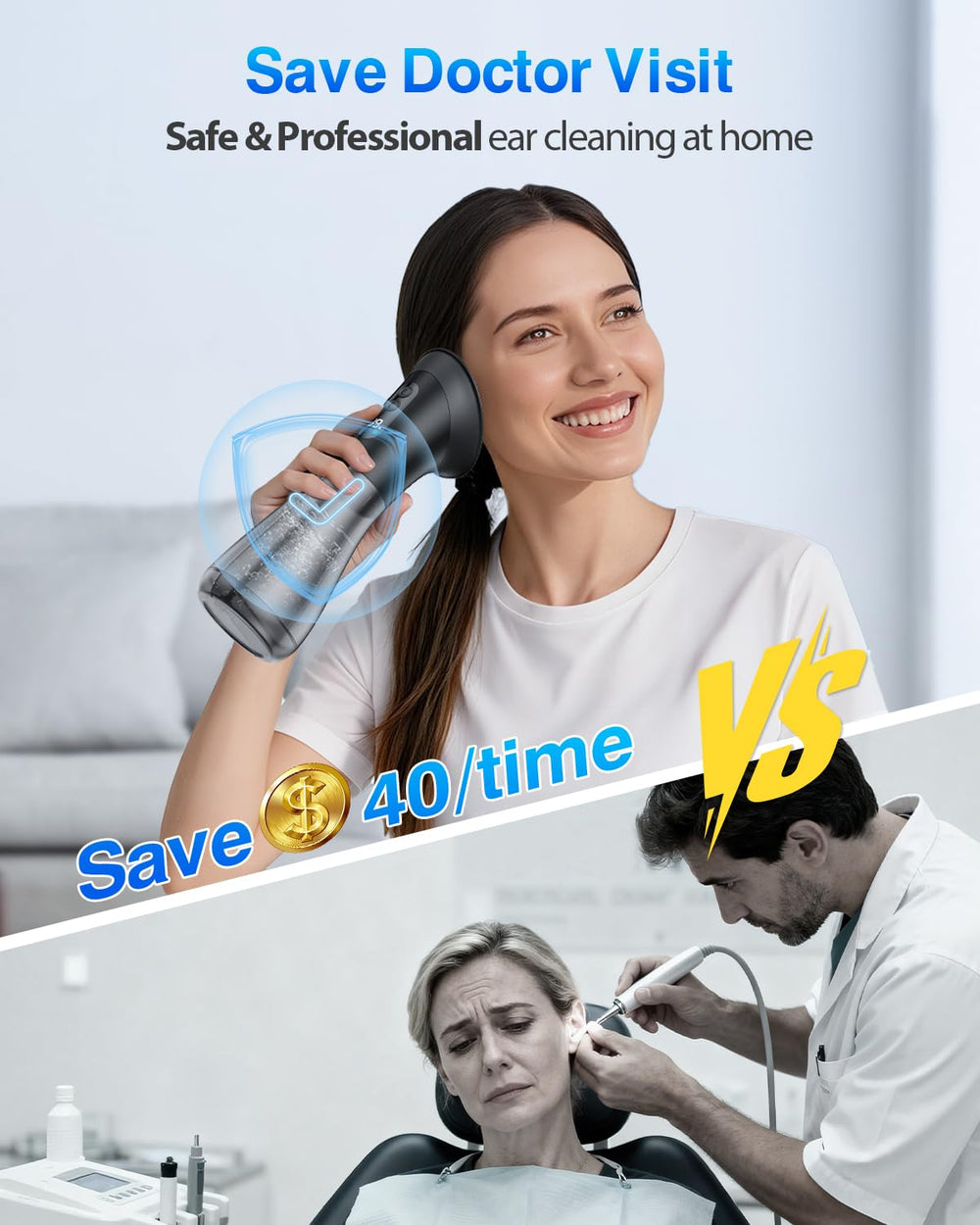 DEJUNPIOOL three-pressure-modes control for gentle to deep cleaning