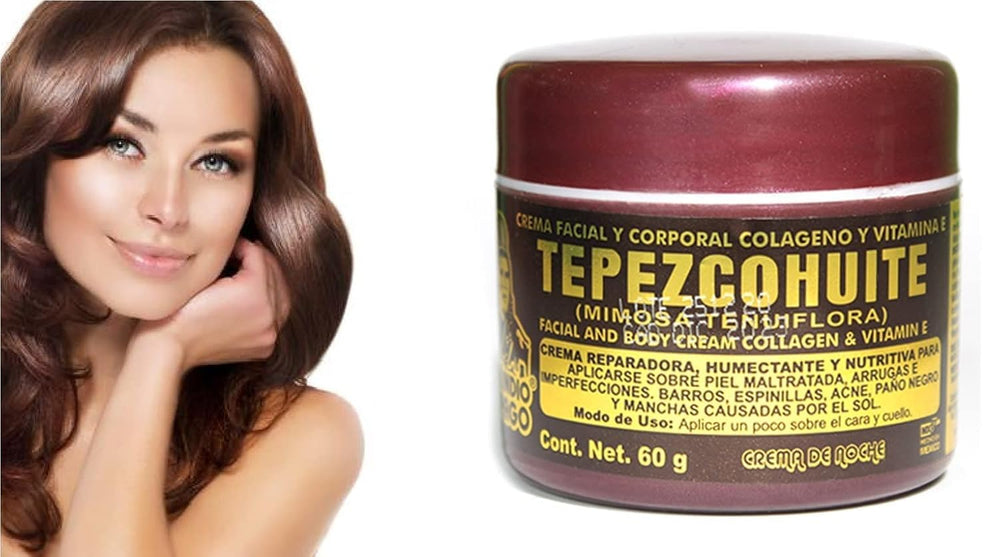 Del Indio Papago Tepezcohuite night cream 3-pack offers extended value.