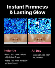 Delere Caviar Glow Mist mist disperses evenly on skin surface