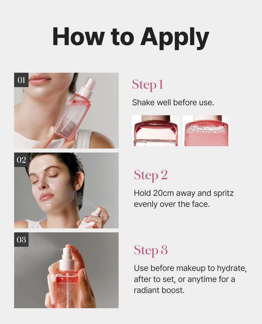 Delere Caviar Glow Mist gives glass-skin inspired glow after application