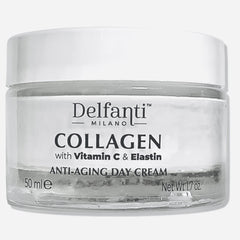 Delfanti-Milano Collagen bottle showing premium daily care formula.