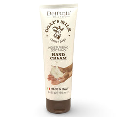 Delfanti-Milano goats milk hand cream packshot for daily hydration and softness