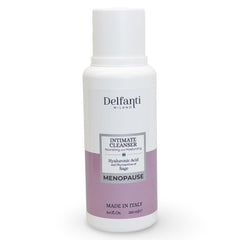 Delfanti Milano Menopause intimate cleanser bottle for daily cleansing and hydration
