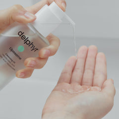 Milky-emulsion texture depicted for smooth, quick cleansing.