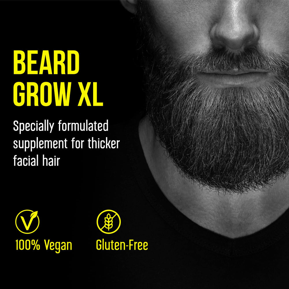 Delta Genesis Beard Grow XL daily routine image suggests easy addition to grooming