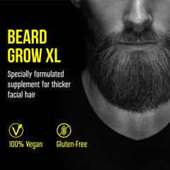 Delta Genesis Beard Grow XL daily routine image suggests easy addition to grooming
