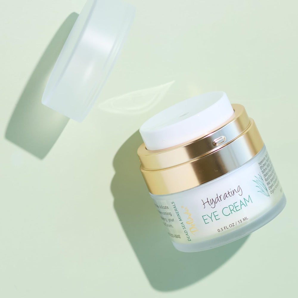 Made in the USA packaging for Delúvia eye cream