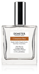 Demeter Cinnamon Bun fragrance bottle with comforting bakery scent for daily wear
