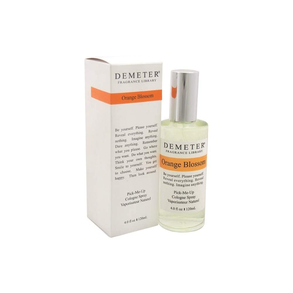 Demeter Colonge Spray Orange Blossom label shows United States origin.