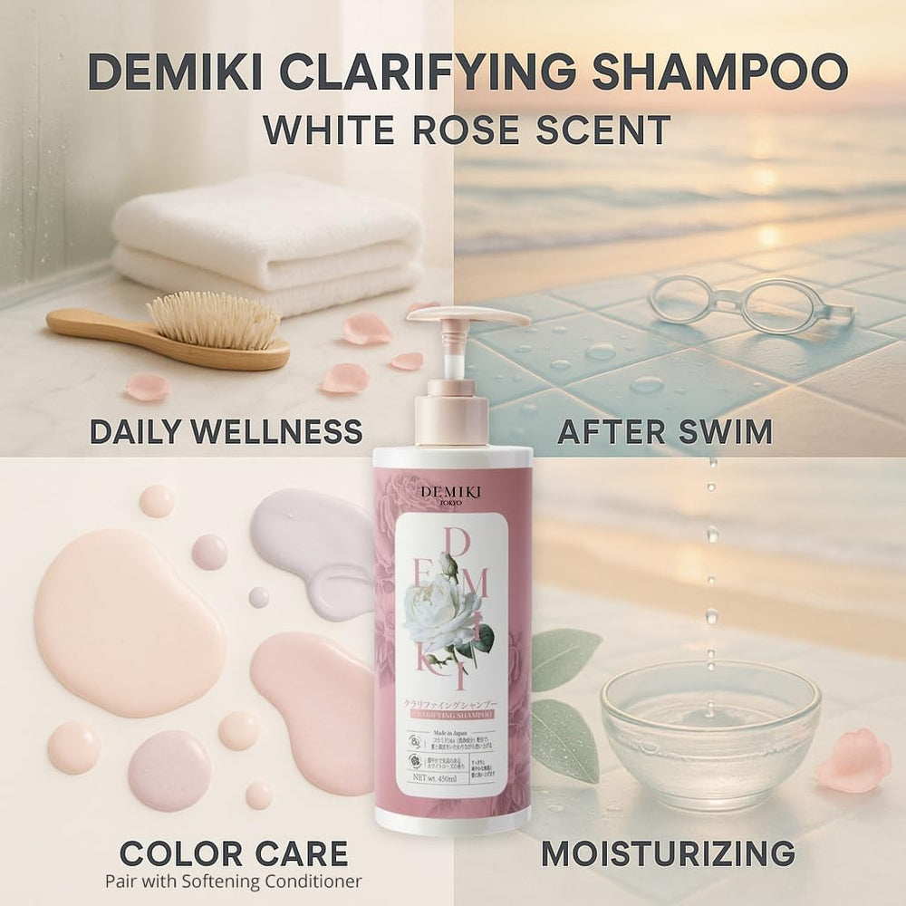 DEMIKI sulfate-free cleanser supports daily cleansing without harsh detergents.