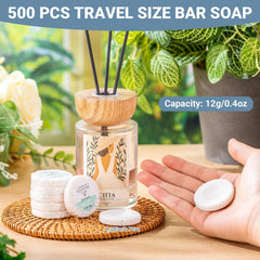 Demissle hotel soap bars travel-friendly compact blocks ready for packing