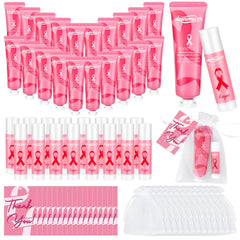 Demonwer pink ribbon hand cream gift, ideal for charity event favors and appreciation.