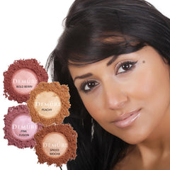 DEMÚRE Demure Mineral Blush Pink Fusion earth-derived minerals emphasized.