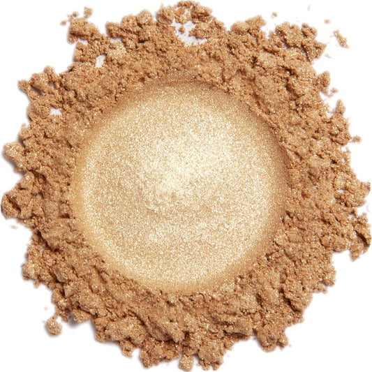 DEMÚRE Mineral Eye Shadow Gold Shimmer palette delivers rich color.