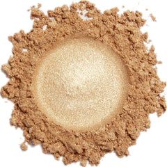 DEMÚRE Mineral Eye Shadow Gold Shimmer palette delivers rich color.