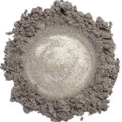 Demure Mineral Eye Shadow Pewter Powder with shimmering buildable finish.