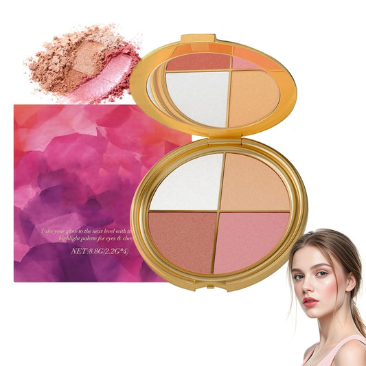 Denir Bonee Eye & Cheek Palette compact for versatile everyday looks.