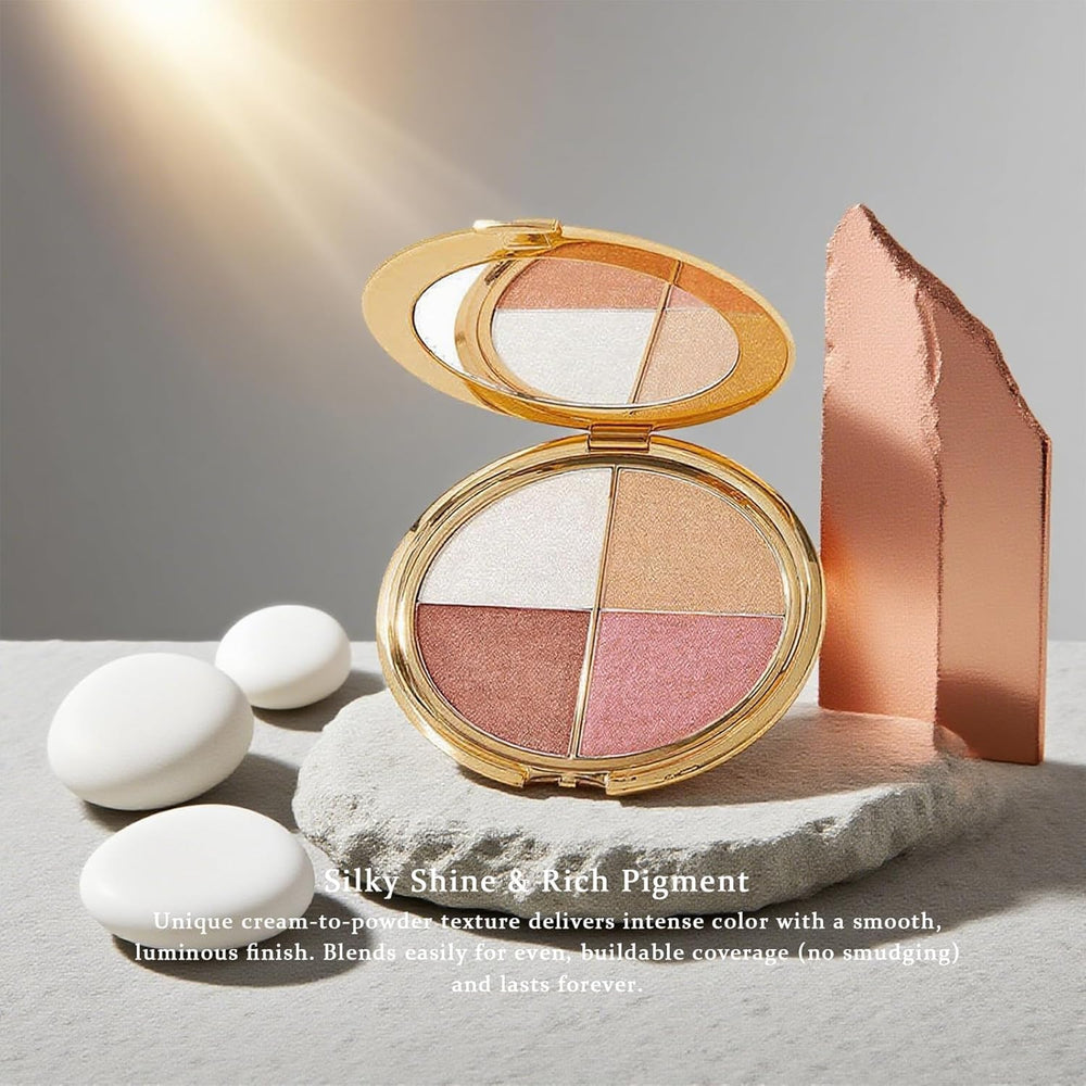 Denir Bonee shimmering shade adds a radiant touch to eyes or cheeks.