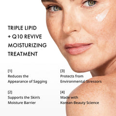 Depology Triple Lipid+Q10 label highlights ceramides and CoQ10 for skin support.