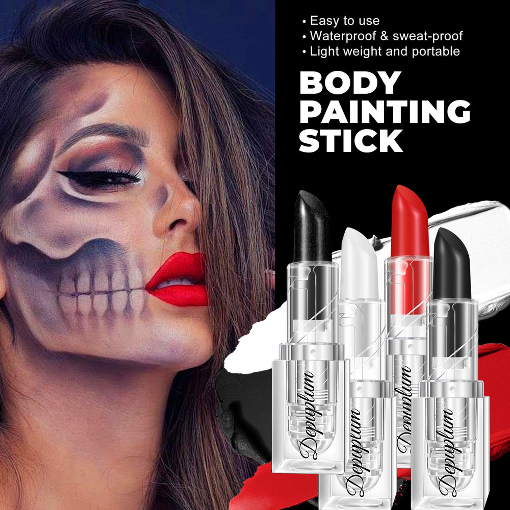 Depuplum goth makeup style with rich finish for drama